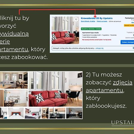 Modern Centrally Located Apartments - By Upstairs Krakau Exterior foto
